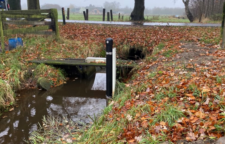 Afvaart lesse waterstand